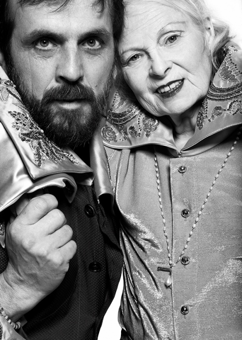 Vivienne Westwood and Andreas Kronthaler (Photo by Meinke Klein)